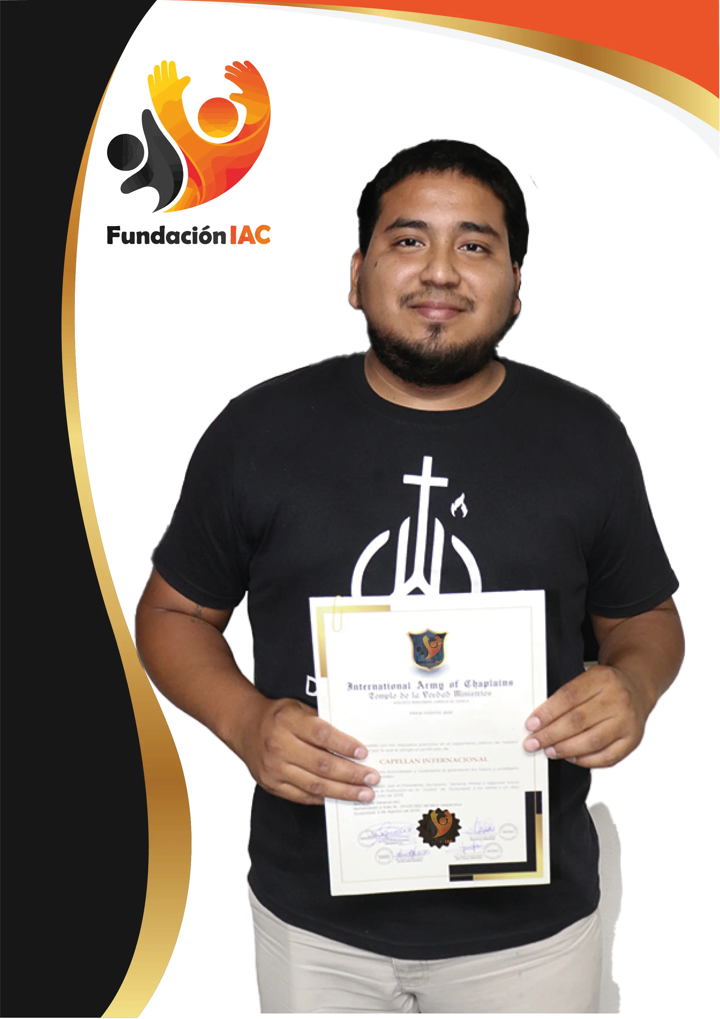 Certificado oficial emitido por la fundación — 3